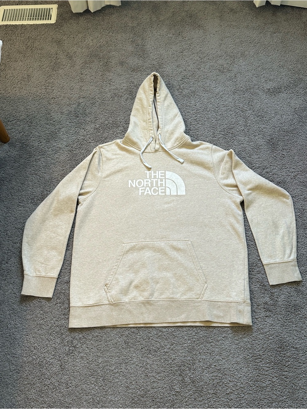 The North Face Light Beige Pullover Hoodie